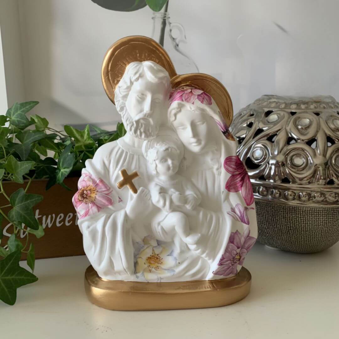 Sagrada Família, Decoração Religiosa, Arte Sacra, Imagem Católica, Presente Religioso, Decoração para Lar, Nossa Senhora, Jesus, Sagrado coração de jesus, santos,