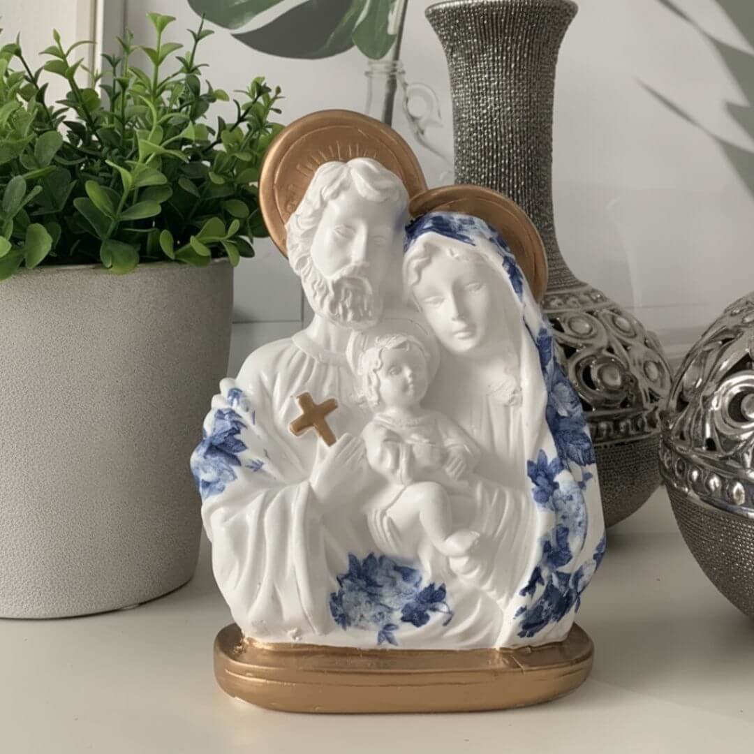 Sagrada Família, Decoração Religiosa, Arte Sacra, Imagem Católica, Presente Religioso, Decoração para Lar, Nossa Senhora, Jesus, Sagrado coração de jesus, santos,