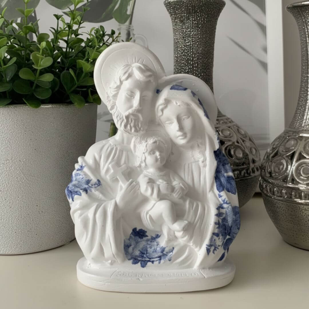 Sagrada Família, Decoração Religiosa, Arte Sacra, Imagem Católica, Presente Religioso, Decoração para Lar, Nossa Senhora, Jesus, Sagrado coração de jesus, santos,