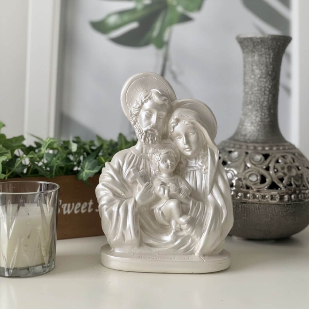 Sagrada Família, Decoração Religiosa, Arte Sacra, Imagem Católica, Presente Religioso, Decoração para Lar, Nossa Senhora, Jesus, Sagrado coração de jesus, santos,