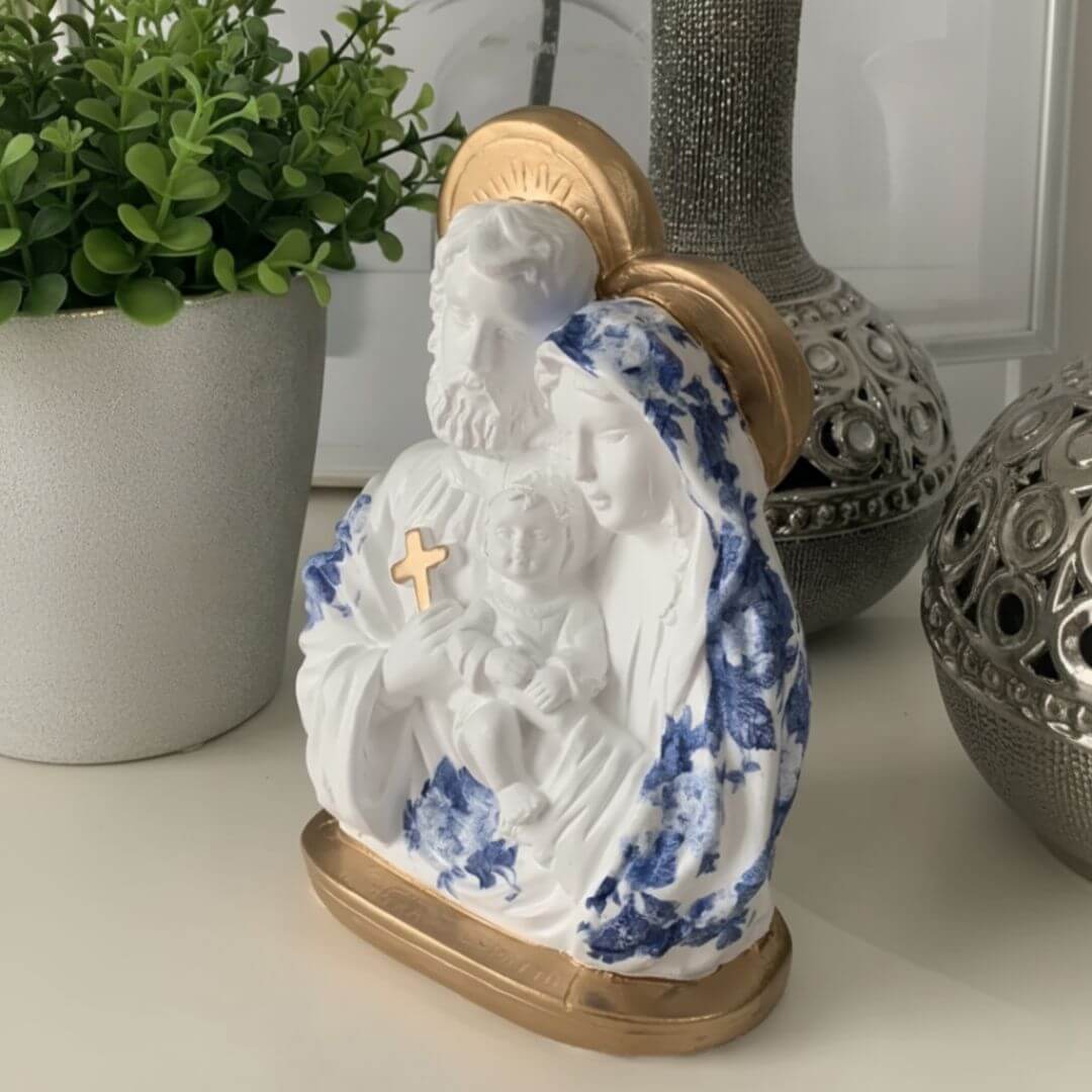 Sagrada Família, Decoração Religiosa, Arte Sacra, Imagem Católica, Presente Religioso, Decoração para Lar, Nossa Senhora, Jesus, Sagrado coração de jesus, santos,