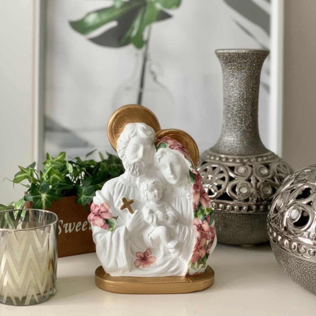 Sagrada Família, Decoração Religiosa, Arte Sacra, Imagem Católica, Presente Religioso, Decoração para Lar, Nossa Senhora, Jesus, Sagrado coração de jesus, santos,