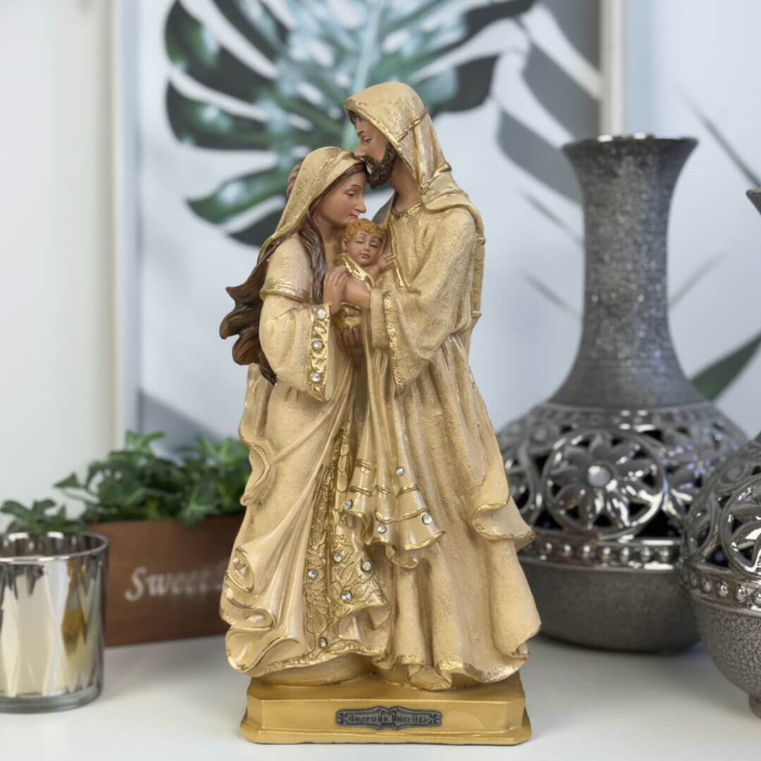 Sagrada Família, Decoração Religiosa, Arte Sacra, Imagem Católica, Presente Religioso, Decoração para Lar, Nossa Senhora, Jesus, Sagrado coração de jesus, santos,