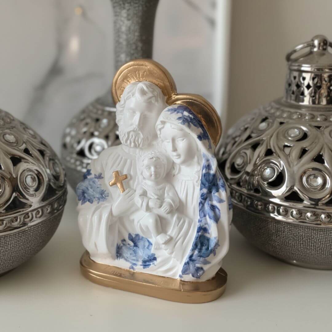 Sagrada Família, Decoração Religiosa, Arte Sacra, Imagem Católica, Presente Religioso, Decoração para Lar, Nossa Senhora, Jesus, Sagrado coração de jesus, santos,