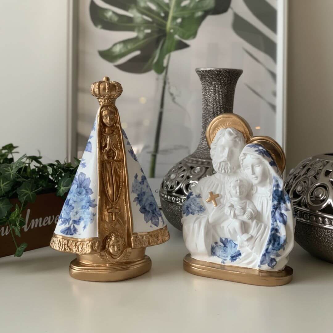 Sagrada Família, Decoração Religiosa, Arte Sacra, Imagem Católica, Presente Religioso, Decoração para Lar, Nossa Senhora, Jesus, Sagrado coração de jesus, santos,