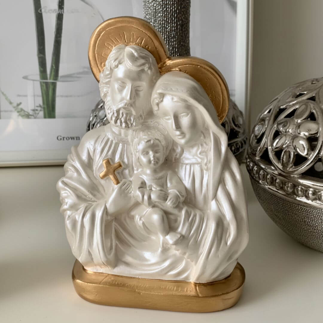 Sagrada Família, Decoração Religiosa, Arte Sacra, Imagem Católica, Presente Religioso, Decoração para Lar, Nossa Senhora, Jesus, Sagrado coração de jesus, santos,