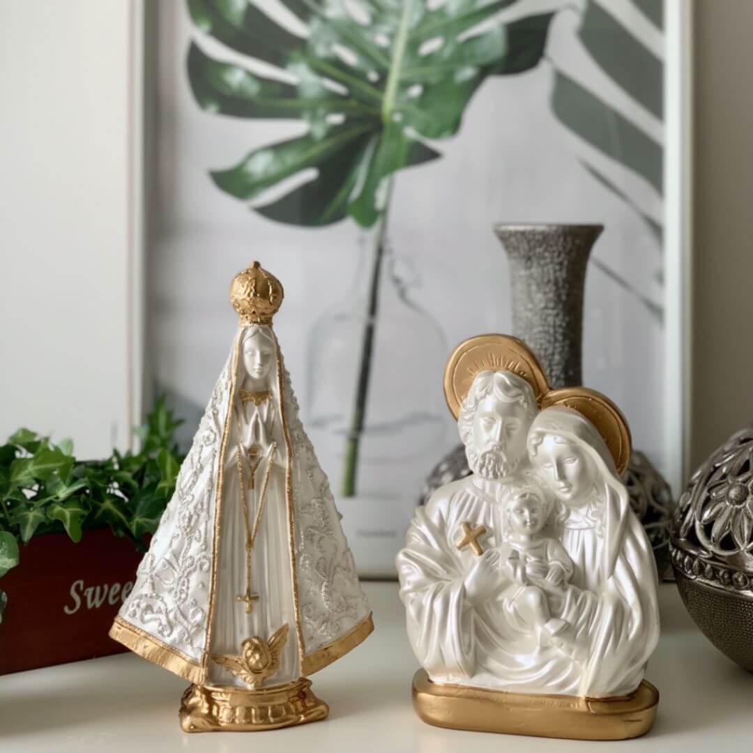 Sagrada Família, Decoração Religiosa, Arte Sacra, Imagem Católica, Presente Religioso, Decoração para Lar, Nossa Senhora, Jesus, Sagrado coração de jesus, santos,