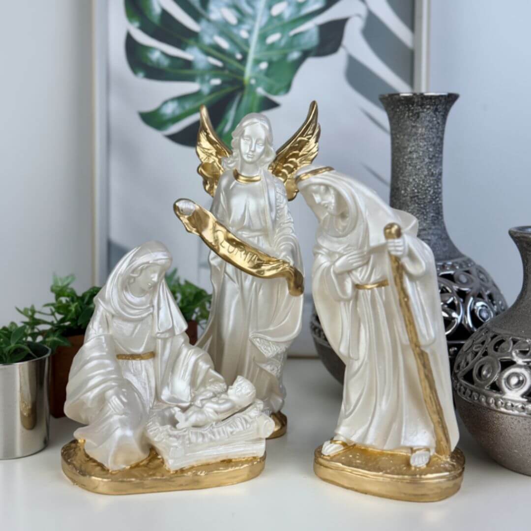 Sagrada Família, Decoração Religiosa, Arte Sacra, Imagem Católica, Presente Religioso, Decoração para Lar, Nossa Senhora, Jesus, Sagrado coração de jesus, santos,