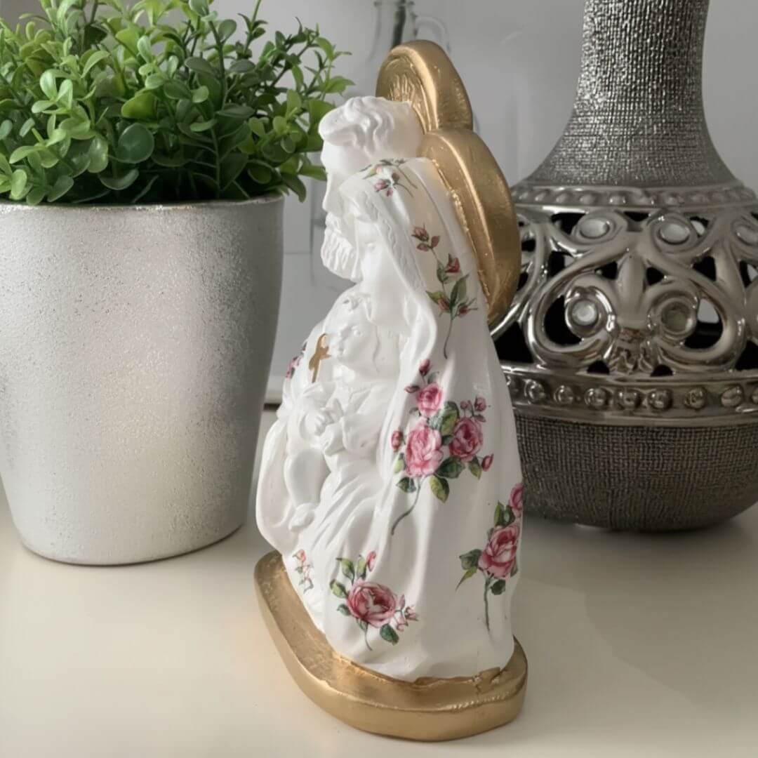 Sagrada Família, Decoração Religiosa, Arte Sacra, Imagem Católica, Presente Religioso, Decoração para Lar, Nossa Senhora, Jesus, Sagrado coração de jesus, santos,