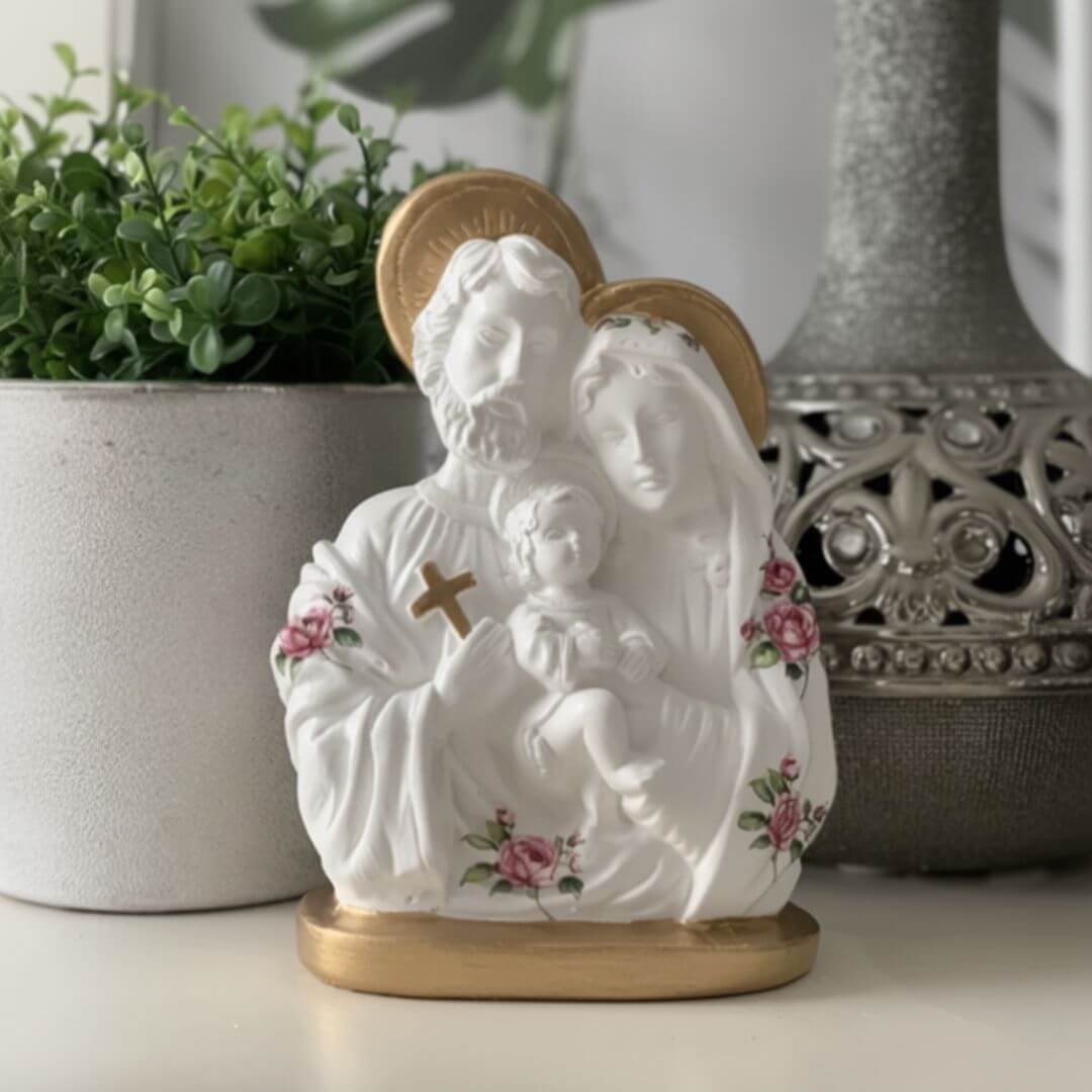 Sagrada Família, Decoração Religiosa, Arte Sacra, Imagem Católica, Presente Religioso, Decoração para Lar, Nossa Senhora, Jesus, Sagrado coração de jesus, santos,